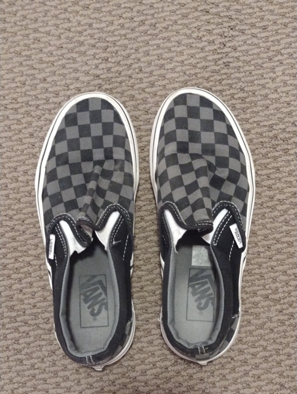 Vans Classic Slip-On Checkered Sneakers